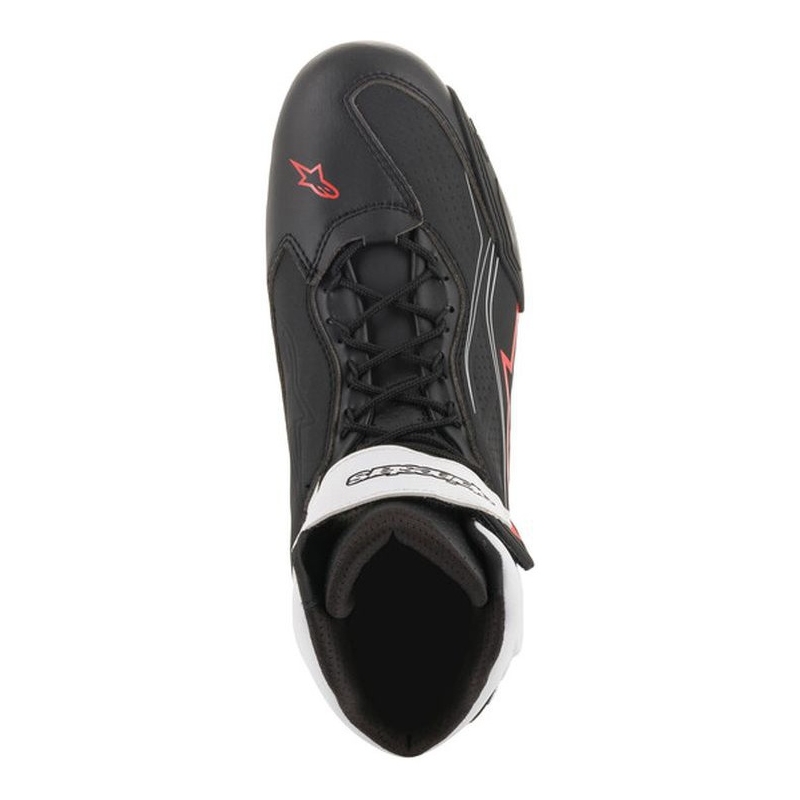 Topánky na motorku Alpinestars Faster-3 čierno-bielo-červené