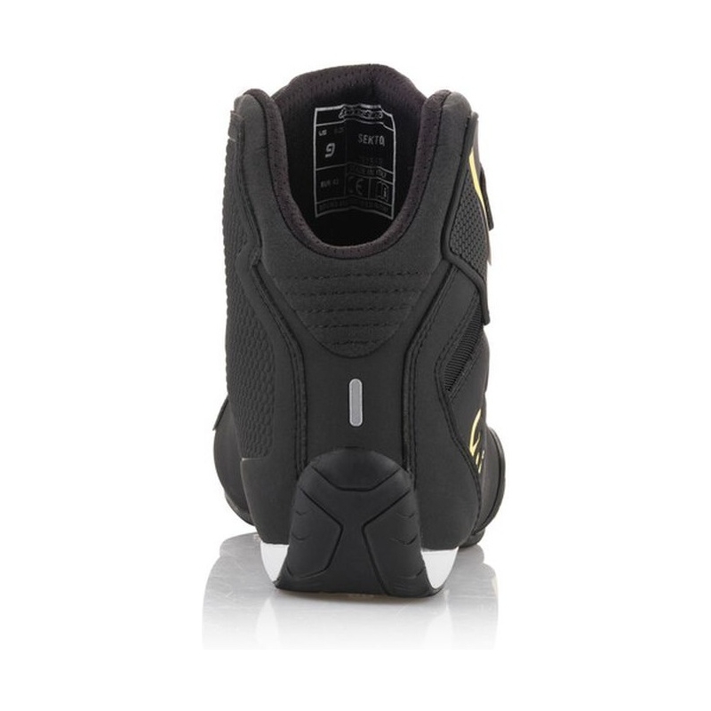 Topánky na motorku Alpinestars Sektor čierno-fluo žlté