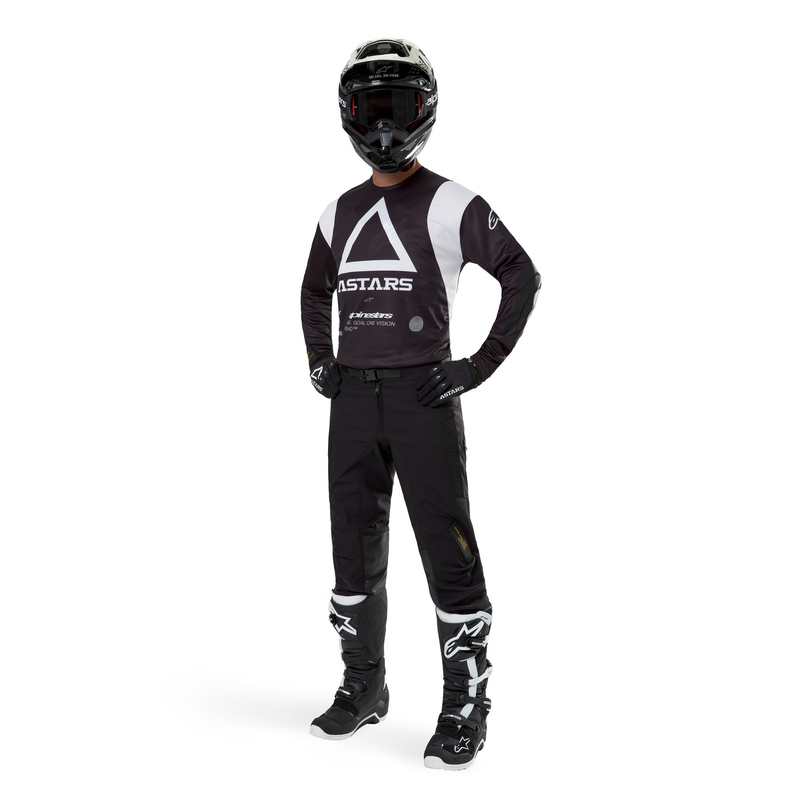 Motokrosový dres Alpinestars Techdura čierny