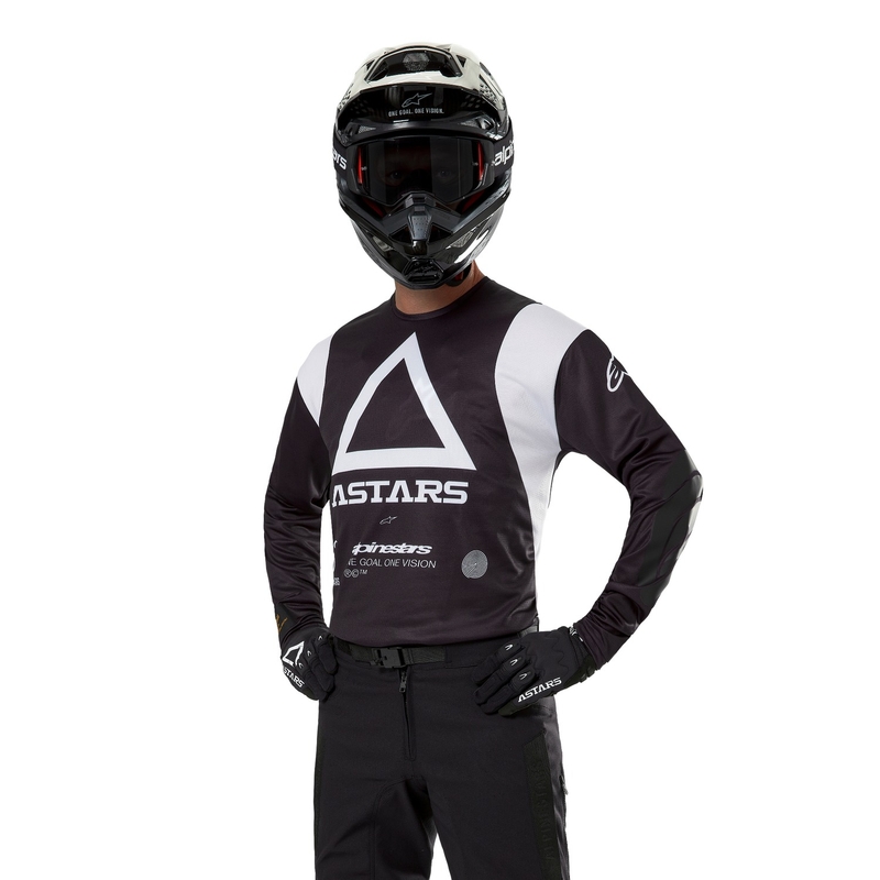 Motokrosový dres Alpinestars Techdura čierny