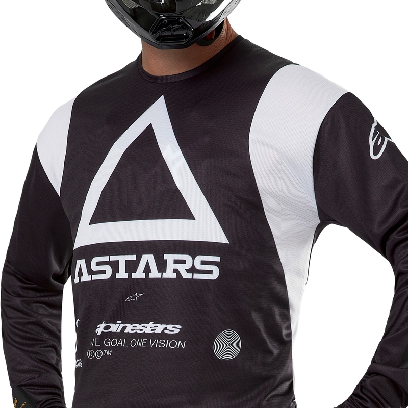 Motokrosový dres Alpinestars Techdura čierny