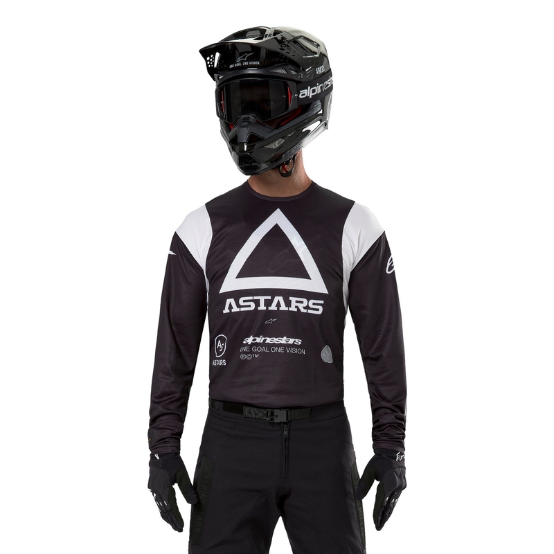 Motokrosový dres Alpinestars Techdura čierny