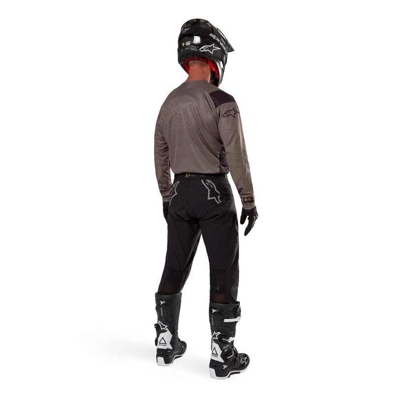 Motokrosový dres Alpinestars Techdura hnedý