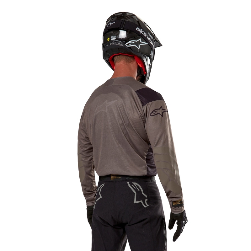 Motokrosový dres Alpinestars Techdura hnedý
