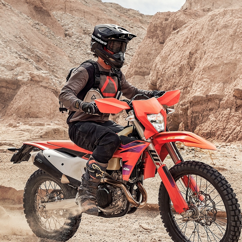 Motokrosový dres Alpinestars Techdura hnedý