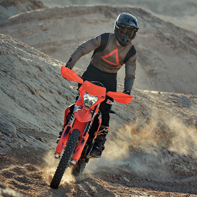 Motokrosový dres Alpinestars Techdura hnedý