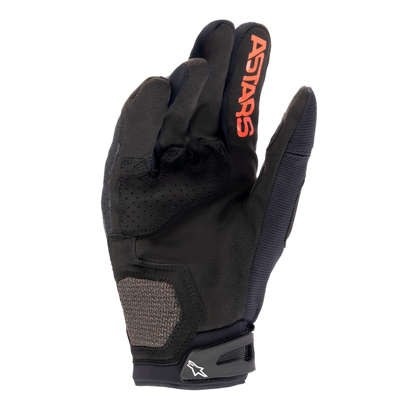Motokrosové rukavice Alpinestars Megawatt 2 čierno-fluo červené