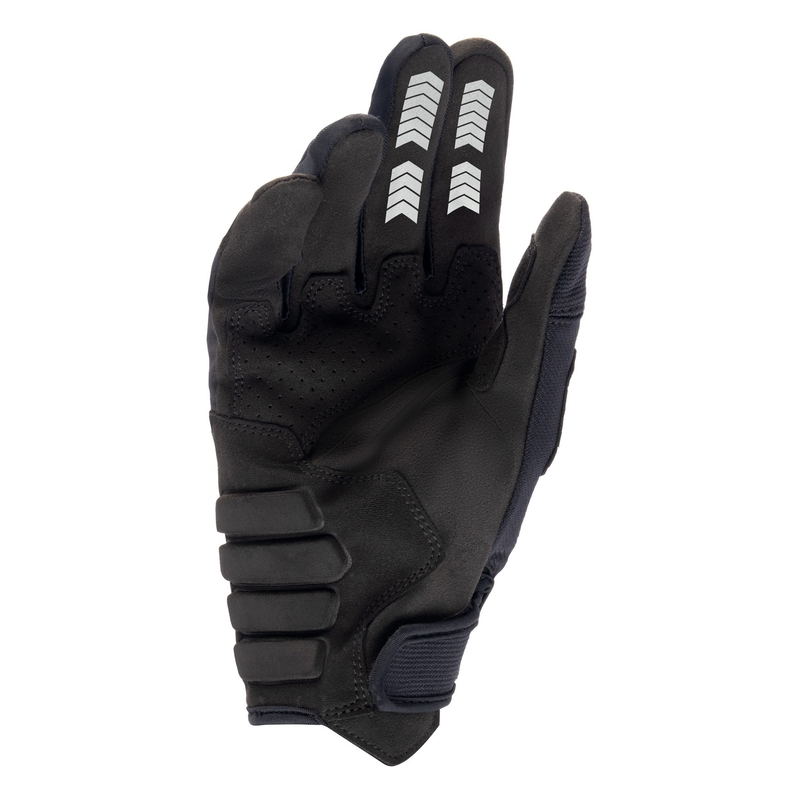 Motokrosové rukavice Alpinestars Techdura čierno-biele