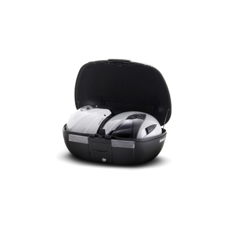 Topcase - s farebným krytom SHAD SH45 strieborná