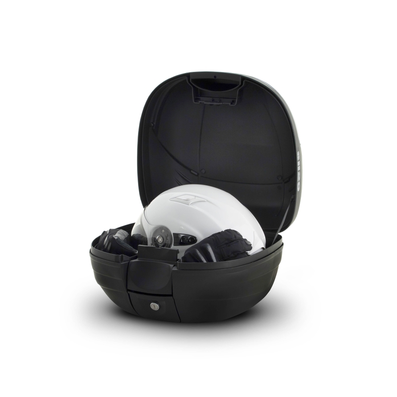 Topcase - s farebným krytom SHAD SH29 Metalická  čierna