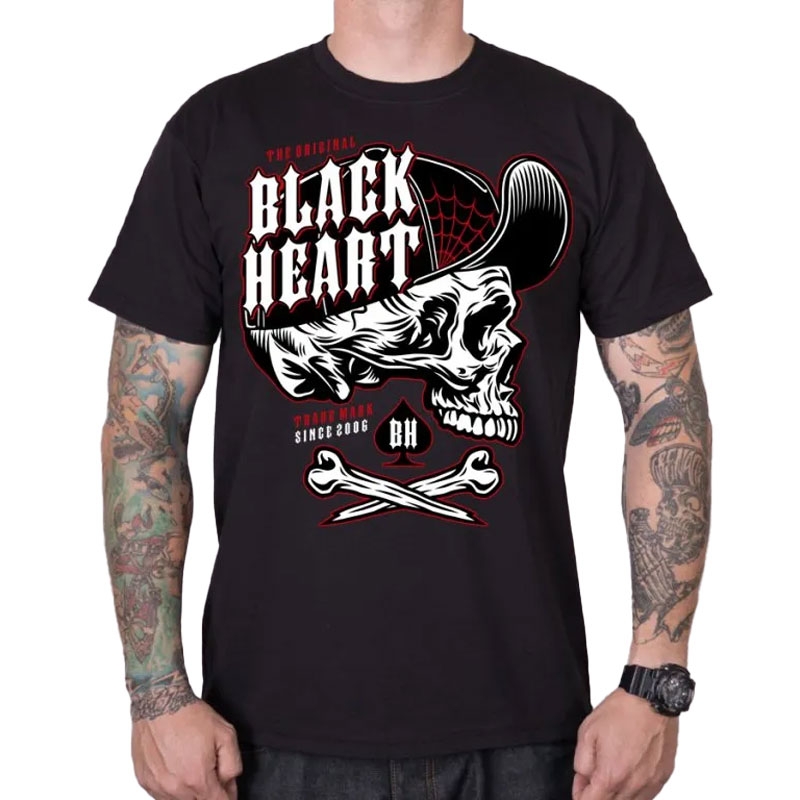 Tričko Black Heart Speedy čierne