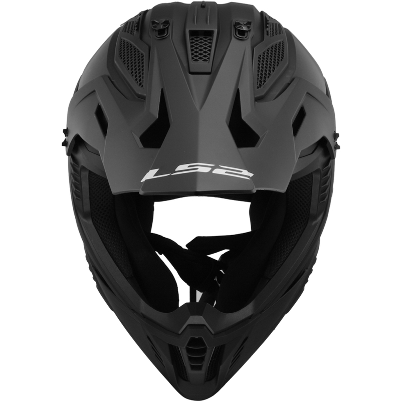 Motokrosová prilba LS2 MX708 Fast II Solid matná čierna