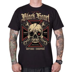 Tričko Black Heart Wrench Head čierne