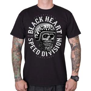 Tričko Black Heart Speed Division čierne