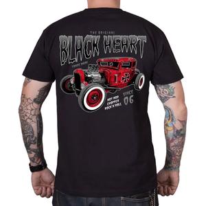 Tričko Black Heart Red Baron čierne