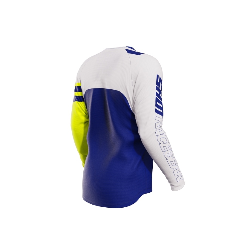 Detský motokrosový dres Shot Rush modrý výpredaj