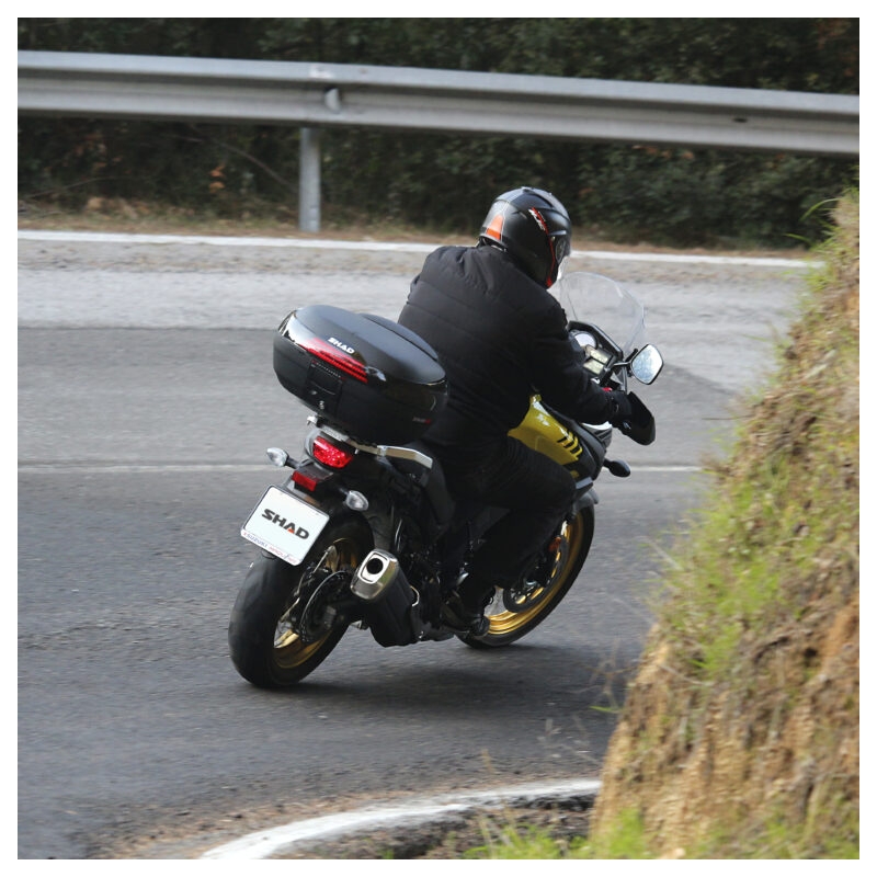 Vrchný kufor na motorku SHAD SH46 čierna
