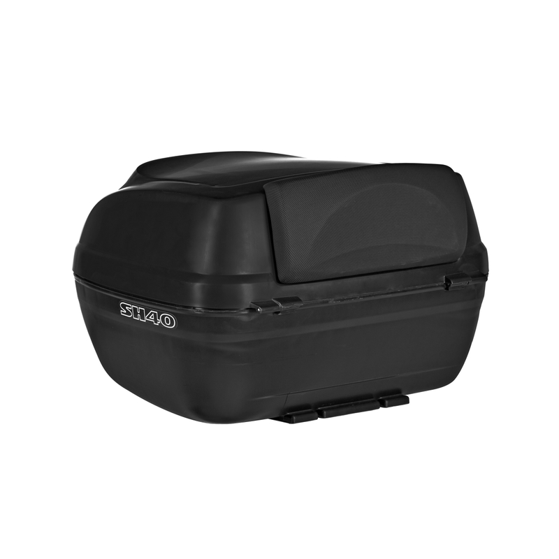 Topcase - s farebným krytom SHAD SH40 strieborná
