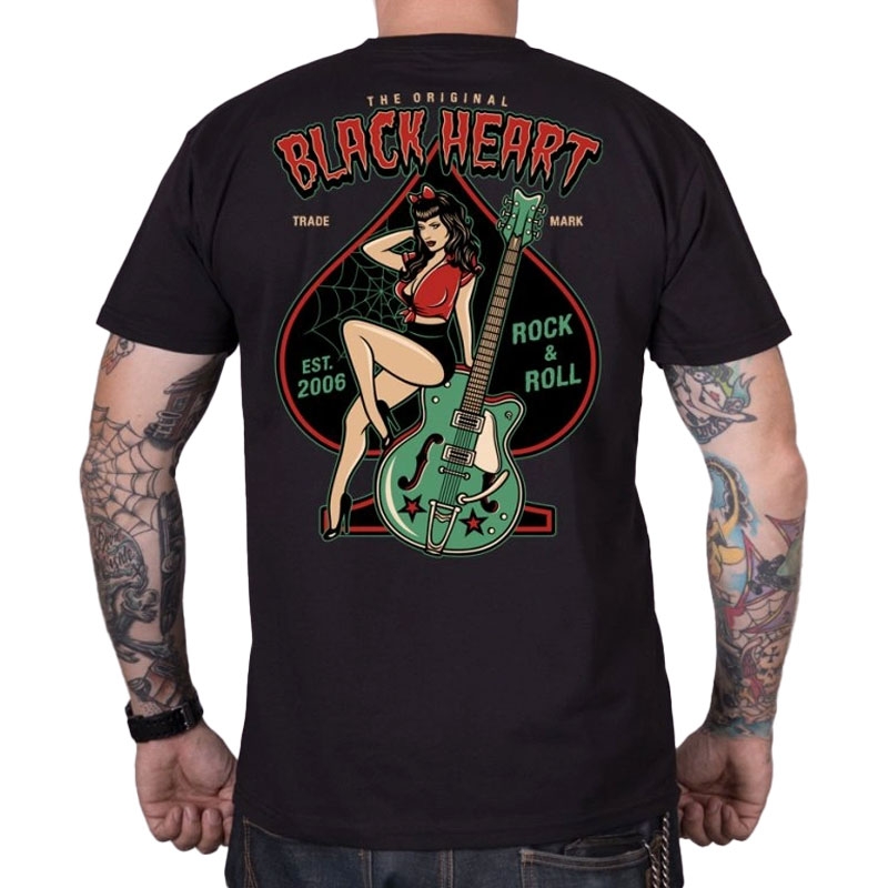 Tričko Black Heart Ema čierne