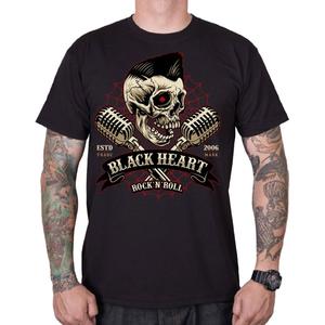 Tričko Black Heart Elwis čierne