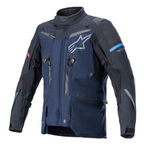 Bunda na motorku Alpinestars Boulder Gore-Tex tmavo modro-čierna