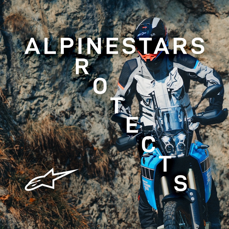 Bunda na motorku Alpinestars Boulder Gore-Tex tmavo-svetlo šedá