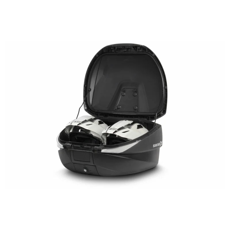Topcase - s farebným krytom SHAD SH58X Nový titán so zámkom PRÉMIUM