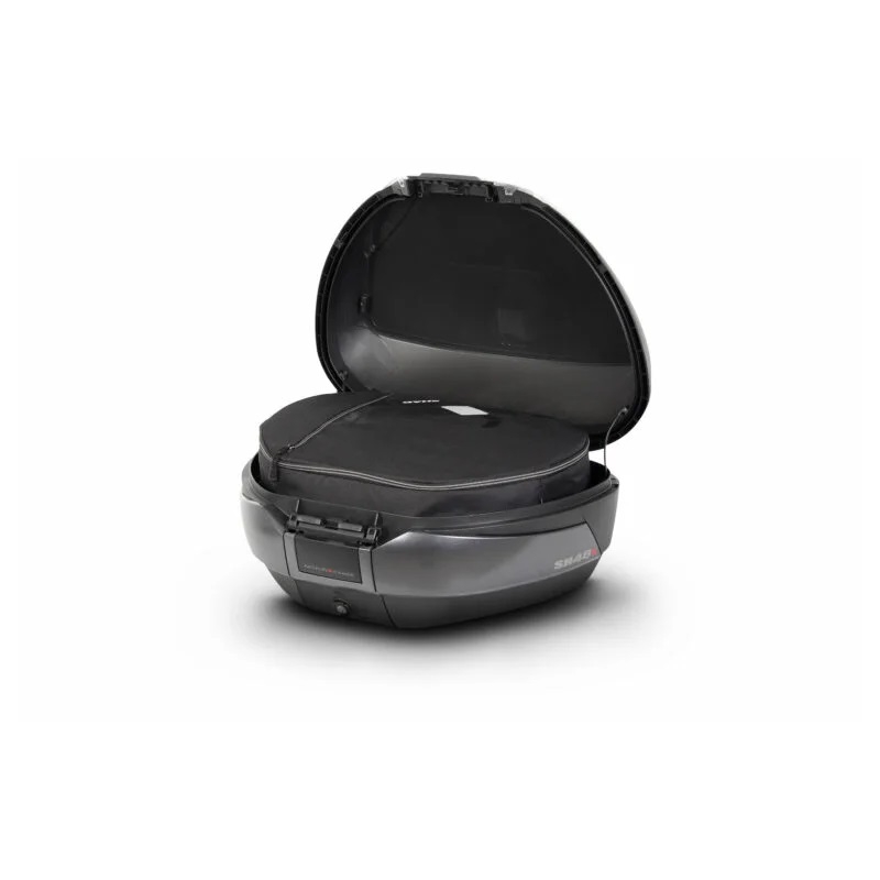 Topcase - s farebným krytom SHAD SH48 Karbón so zámkom PREMIUM SMART