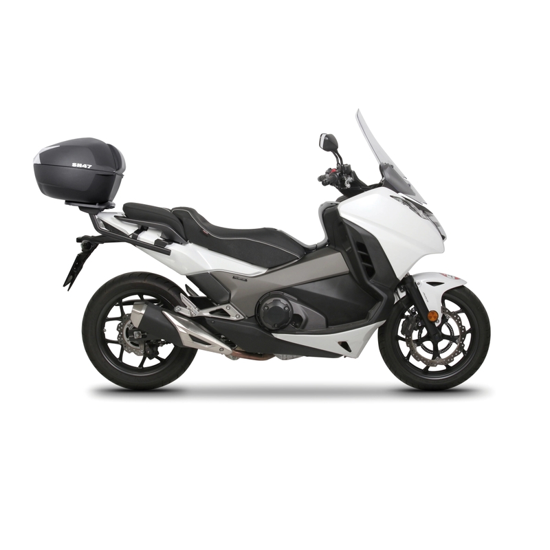 Vrchný kufor na motorku SHAD SH47 Čierna/biela