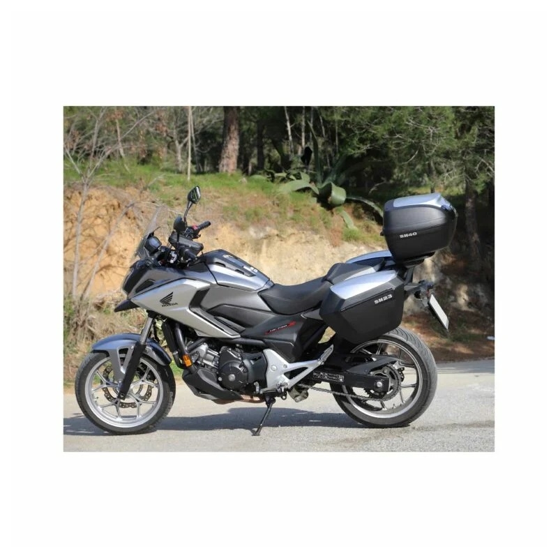 Vrchný kufor na motorku SHAD SH40 alu look