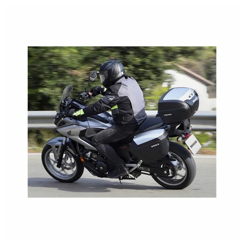 Vrchný kufor na motorku SHAD SH40 alu look