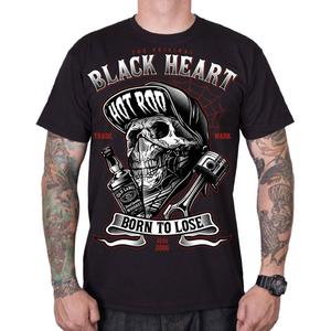 Tričko Black Heart Buddy čierne