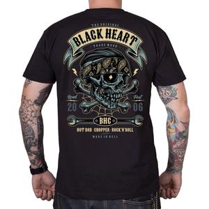 Tričko Black Heart Bandana Boy čierne