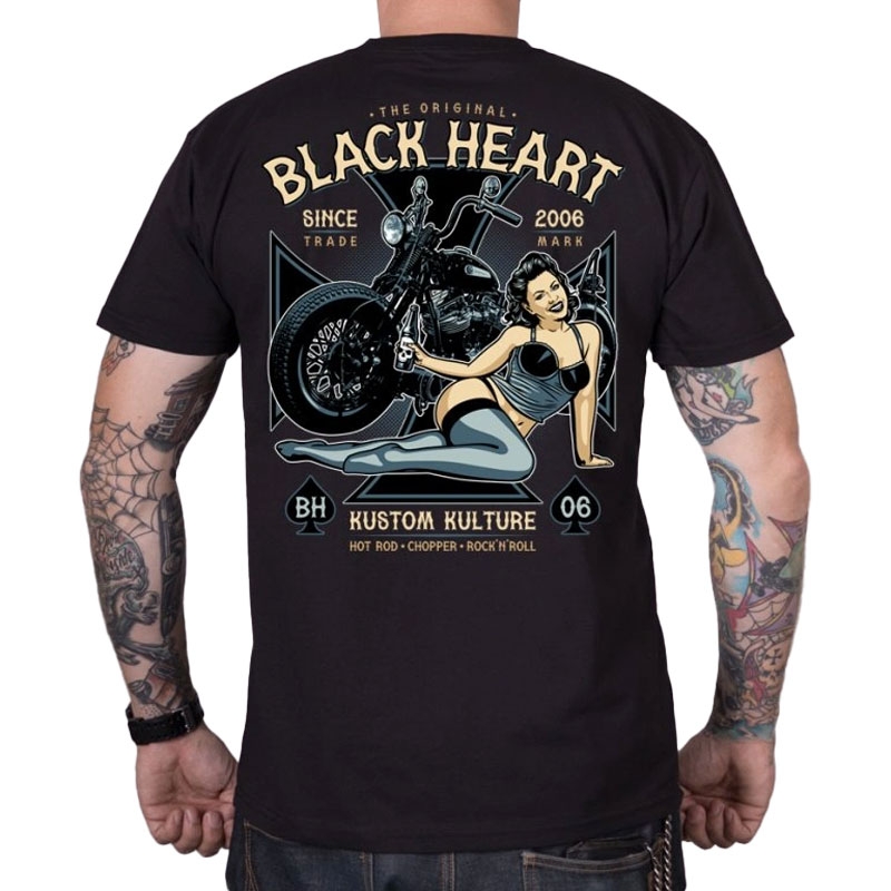 Tričko Black Heart Ava čierne