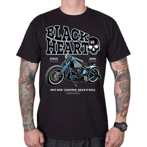 Tričko Black Heart Blue Bobber čierne