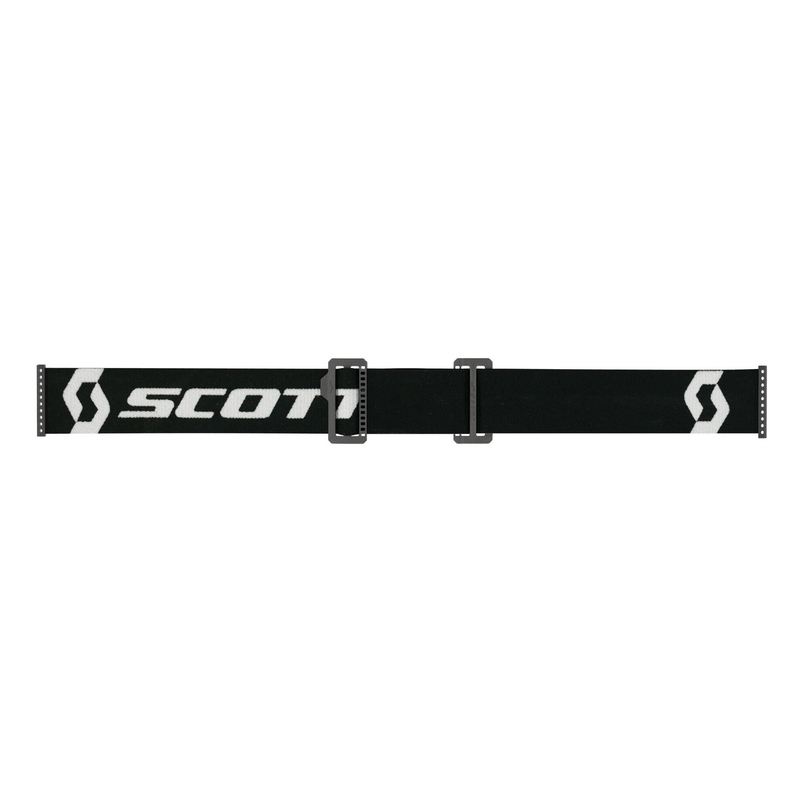Motokrosové okuliare SCOTT - USA Primal CH čierno-biele (strieborné plexi)