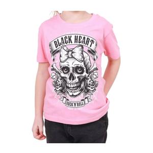 Detské tričko Black Heart Miss Murder ružové
