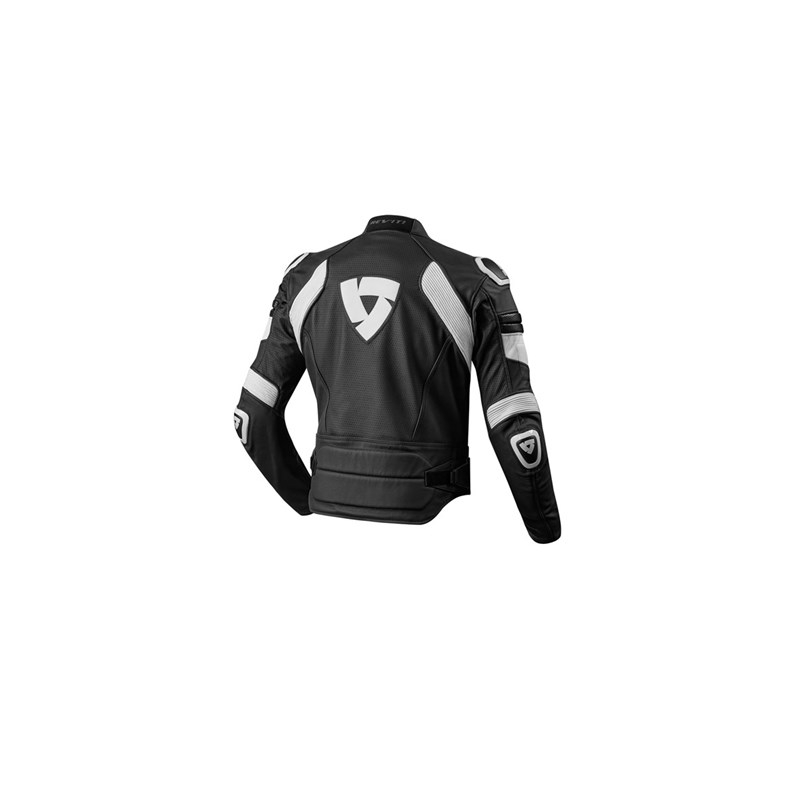 Bunda na motocykel Revit Akira air čierno-biela výpredaj