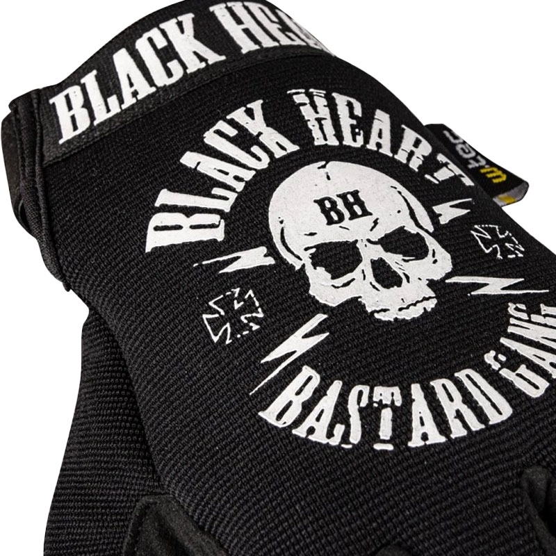 Rukavice na chopper Black Heart W-TEC Radegester čierne