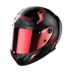 Integrálna prilba na motorku Nolan X-804 RS Ultra Carbon Iridium Edition čierno-červená