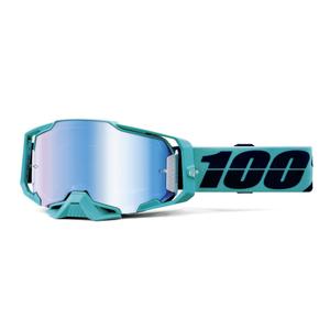 Motokrosové okuliare 100% ARMEGA Estrel modré plexi