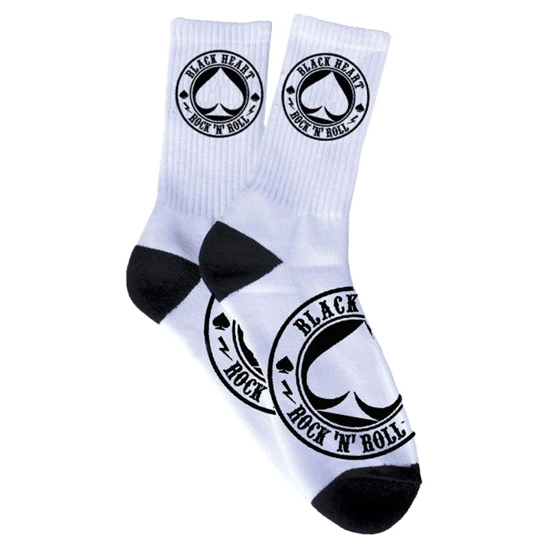 Ponožky Black Heart Ace Of Spades biele