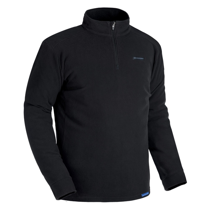 Termovložka do bundy Oxford Advanced Micro Fleece 1/2 Neck čierna