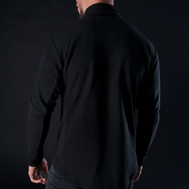 Termovložka do bundy Oxford Advanced Micro Fleece 1/2 Neck čierna