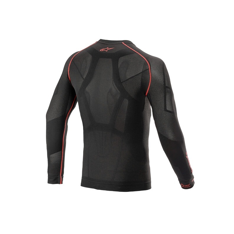 Termo triko s dlhým rukávom Alpinestars Ride Tech Summer čierno-červené