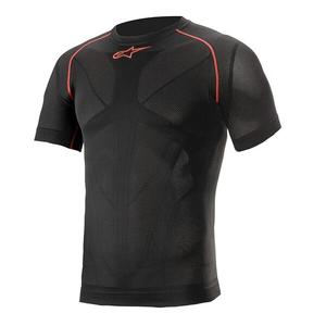 Termo triko s krátkym rukávom Alpinestars Ride Tech Summer čierno-červené