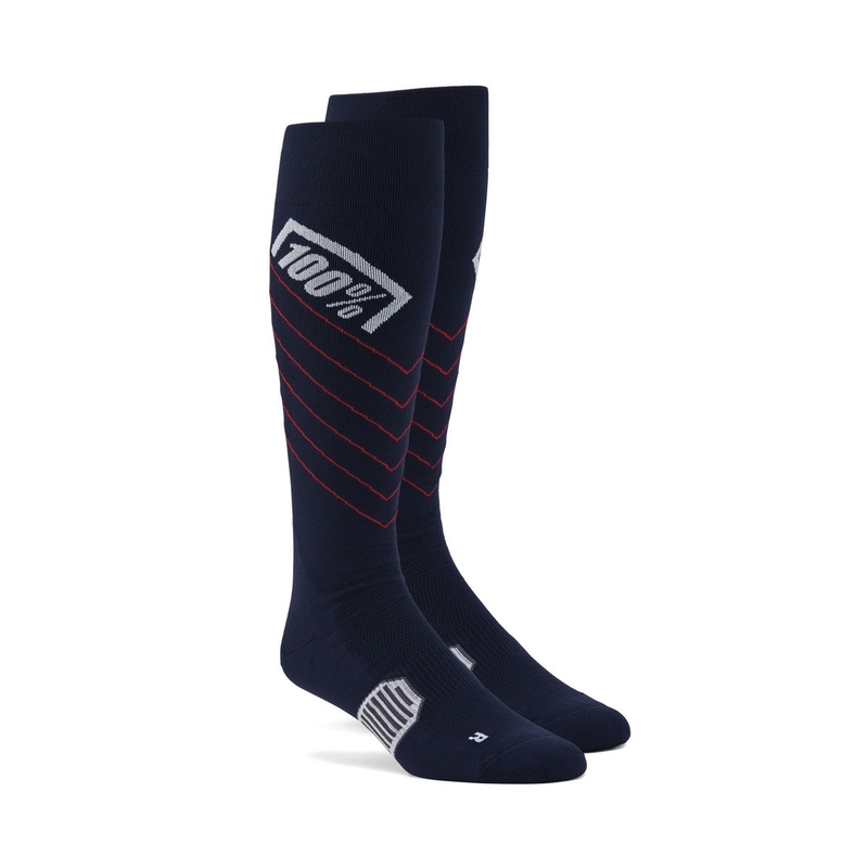 Podkolienky 100% - USA HI Side MX modré