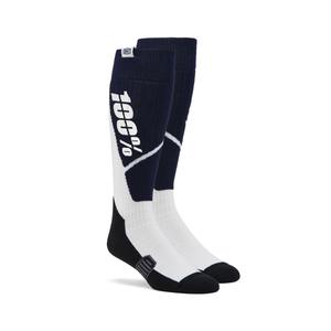 Ponožky 100% - USA Torque MX modro-biele