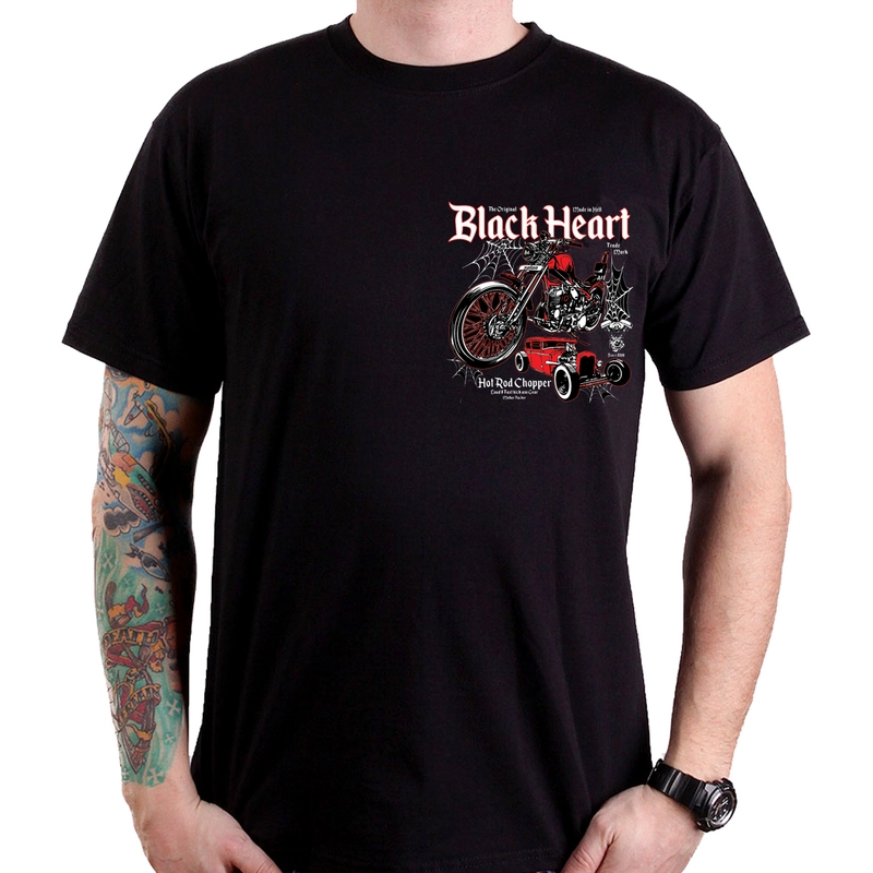 Pánske tričko Black Heart Hot Rod Chopper výpredaj