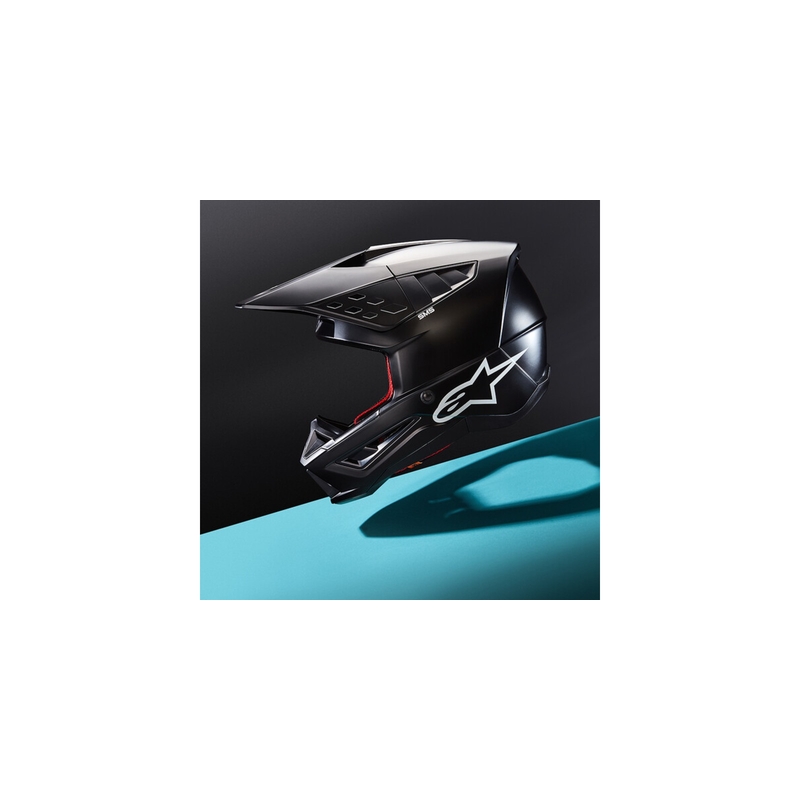 Motokrosová prilba Alpinestars S-M5 Solid čierna matná